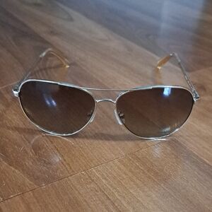 Kate Spade Classic Gold Aviator Sunglasses